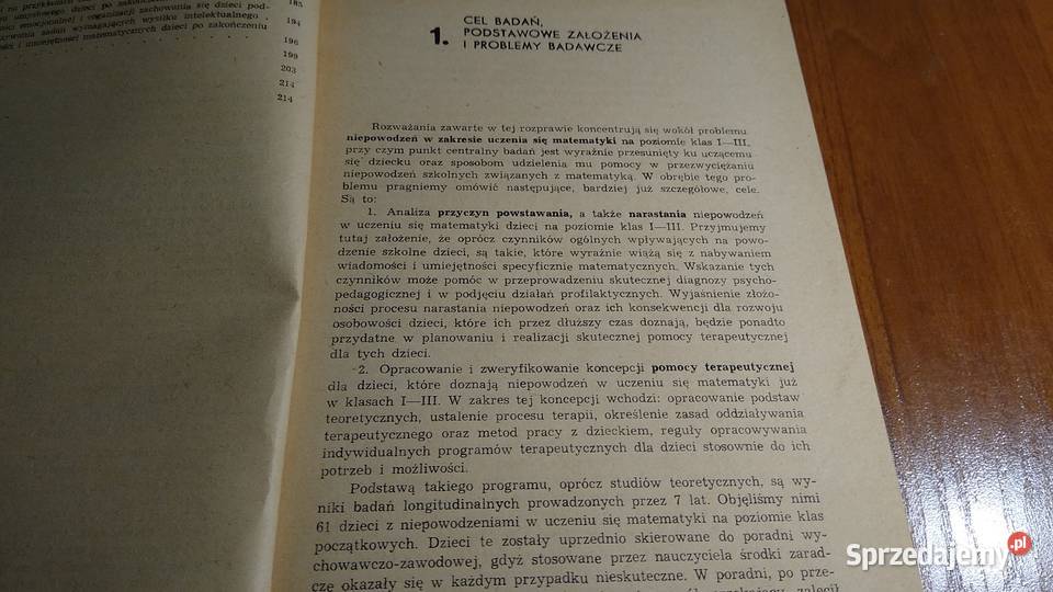 Niepowodzenia w uczeniu się matematyki u dzieci edukacja wczesnoszkolna Podręczniki Gdańsk