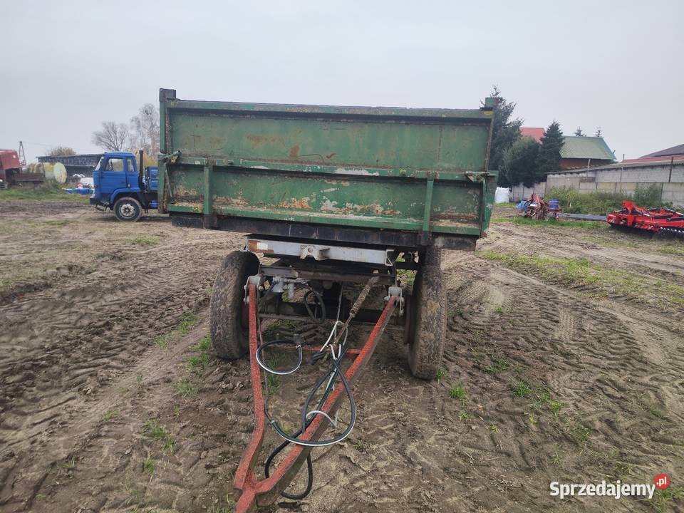 Przyczepa wywrotka 2 strony Hl6011 rolnicza 6 Gradzanowo Włościańskie