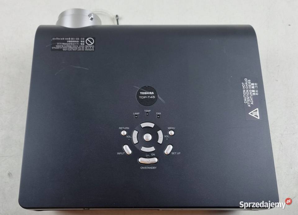 Projektor Toshiba TDPT4 DLP Sprawny Lampa 664H