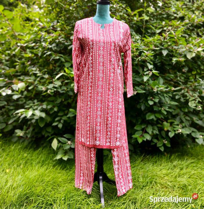 Nowy komplet orientalny indyjski spodnie tunika Szczecin