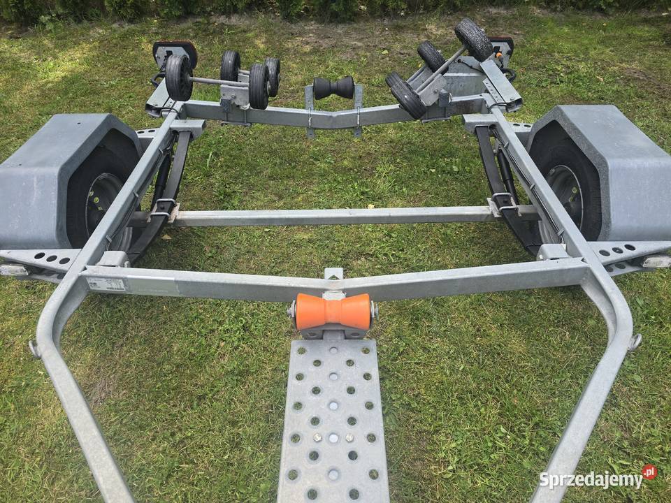 Przyczepa podlodziowa RESPO 750 uzywana LED bez Do samochodów osobowych Chojnice