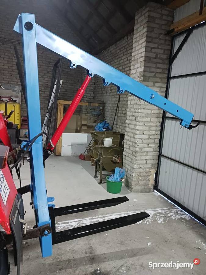 Ładowacz do bigbagówpaleciak Rolnictwo lubelskie Wola Siennicka