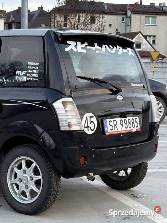 Microcar MC1 Paris 2008 35 Czerwona skóra Bogata Pozostałe