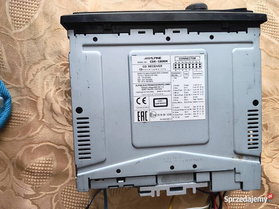 Radio samochodowe Alpine Pioneer Sony Bydgoszcz