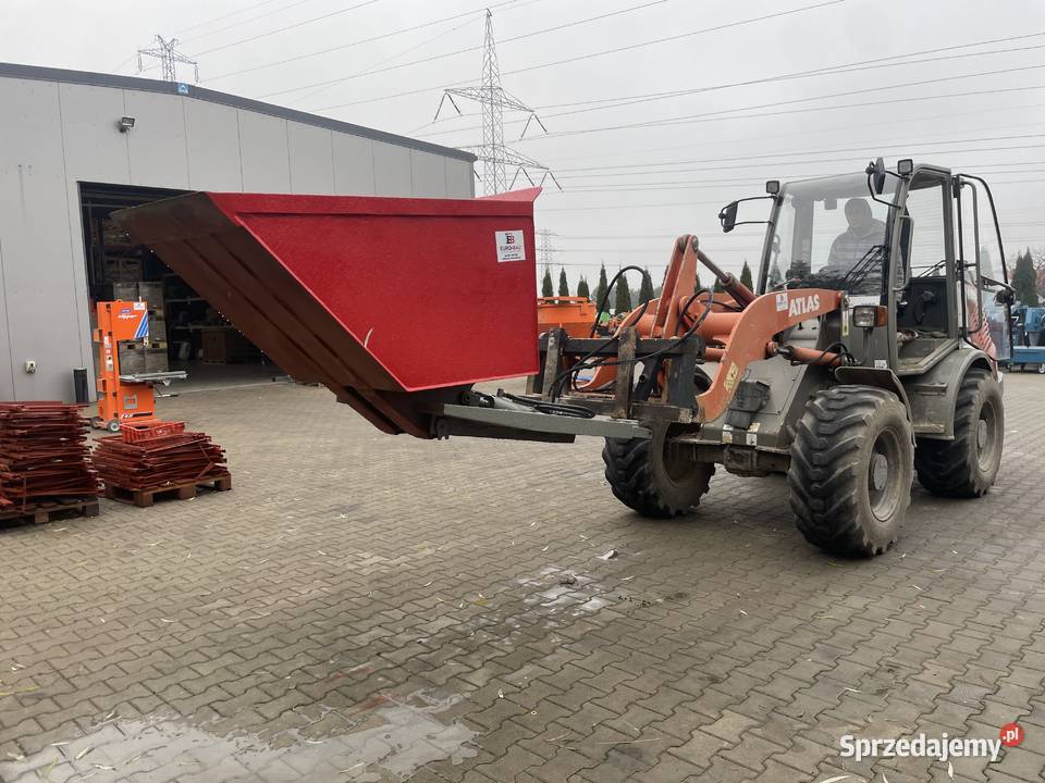 Koleba Kontener pojemnik hydrauliczny wózka nie Ślesin