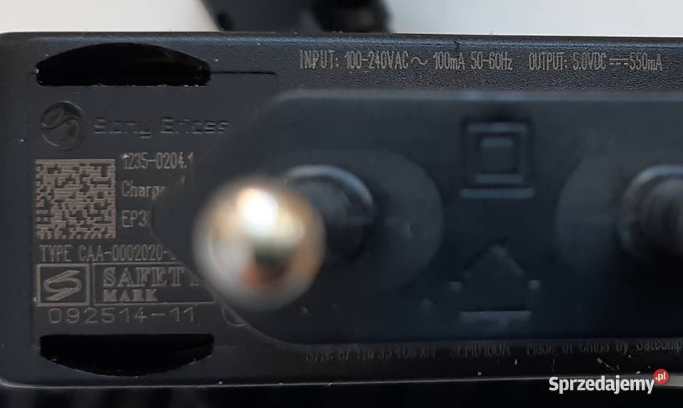 ORYGINALNA ŁADOWARKA SIECIOWA SONY ERICSSON 5V Elektronika Sosnowiec