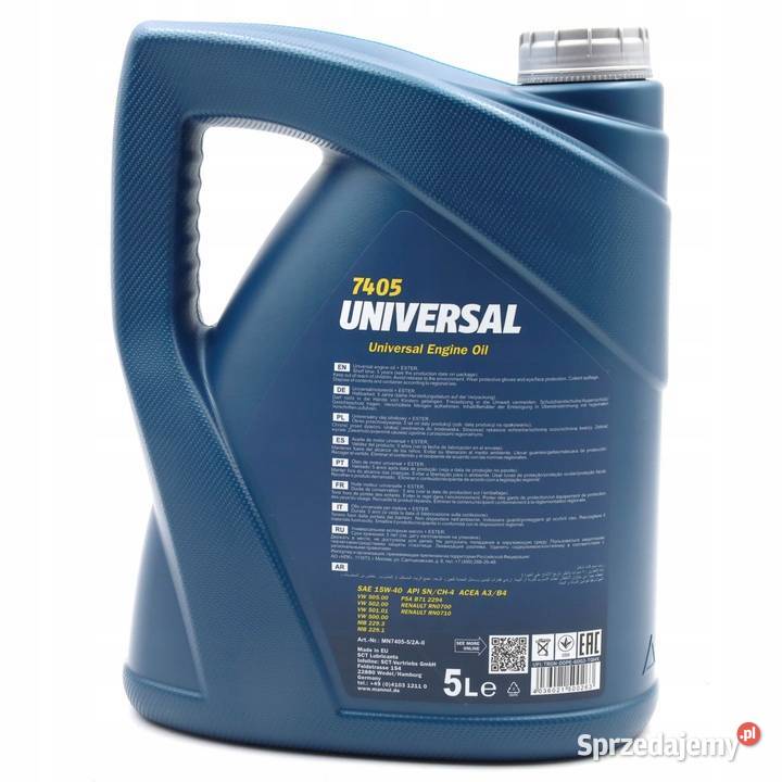 Olej Mineralny 15W40 MANNOL Universal 5L 15W40 Rawa Mazowiecka sprzedam
