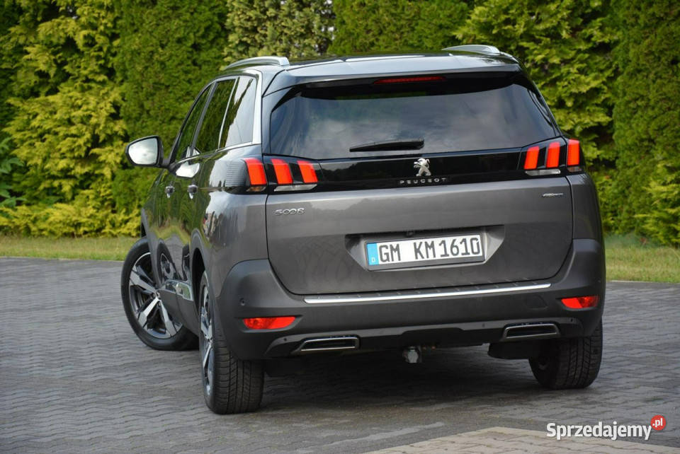 Peugeot 5008 GTLine Radar ACC Skóry 7foteli Navi ESP
