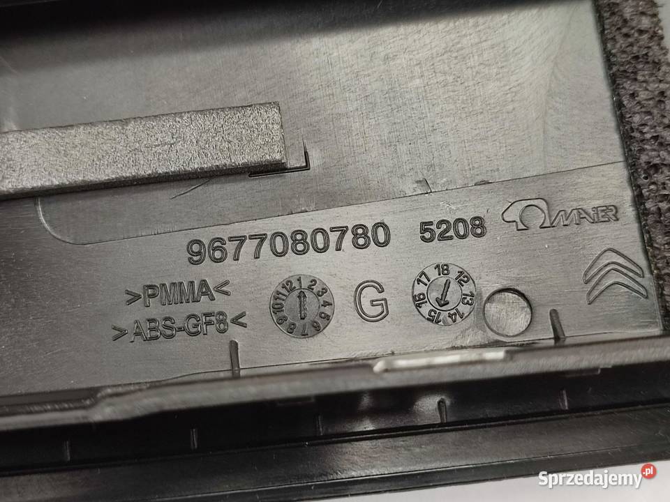 LISTWA DRZWI LEWY TYŁ CITROEN C4 PICASSO II 2013 osobowe