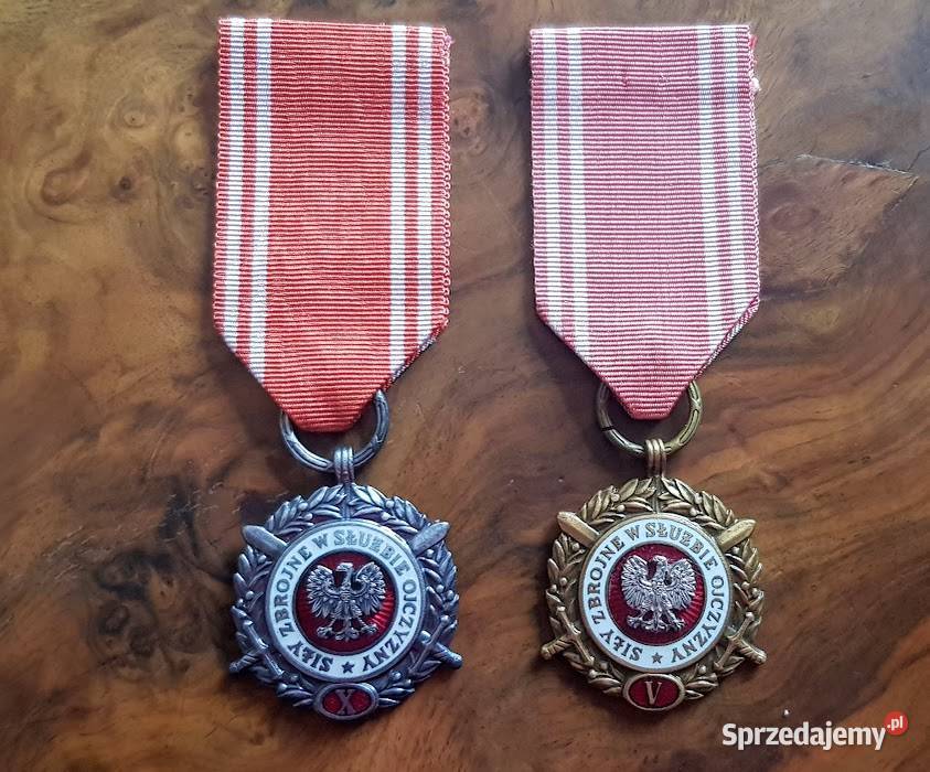 Medal Siły Zbrojne w Służbie Ojczyzny 2 sztuki Zielona Góra