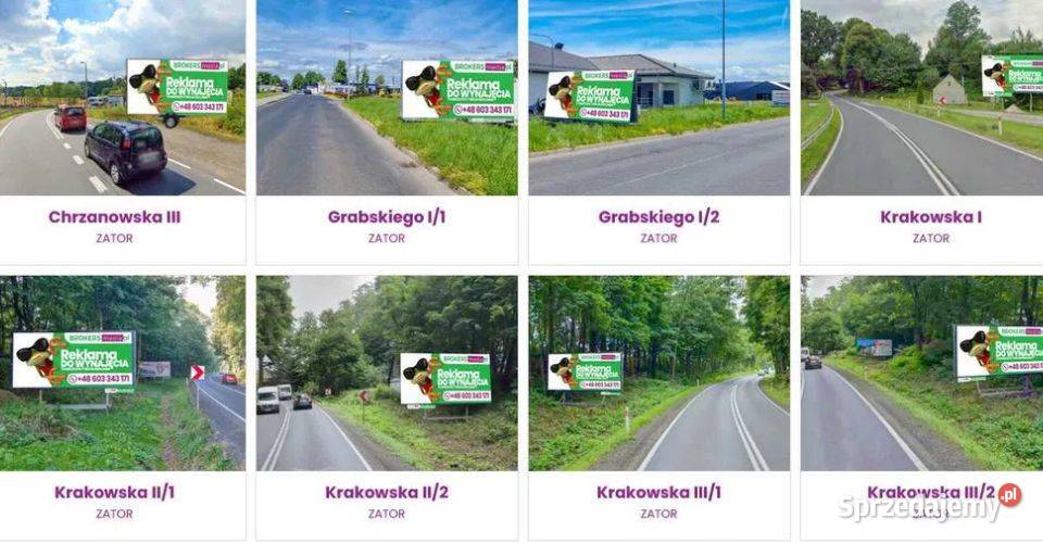 Reklama Billboard Zator Energylandia Wydruk Wynajem powierzchni reklamowej