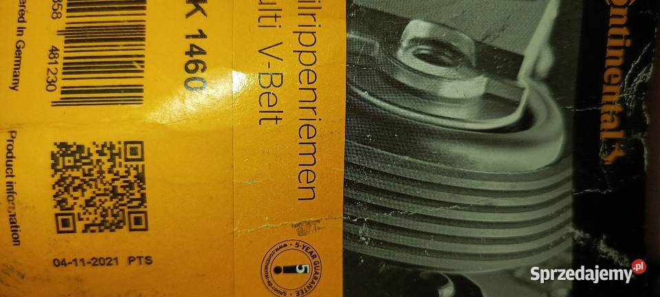 Continental 6PK2215 Pasek klinowy wielorowkowy Tychy