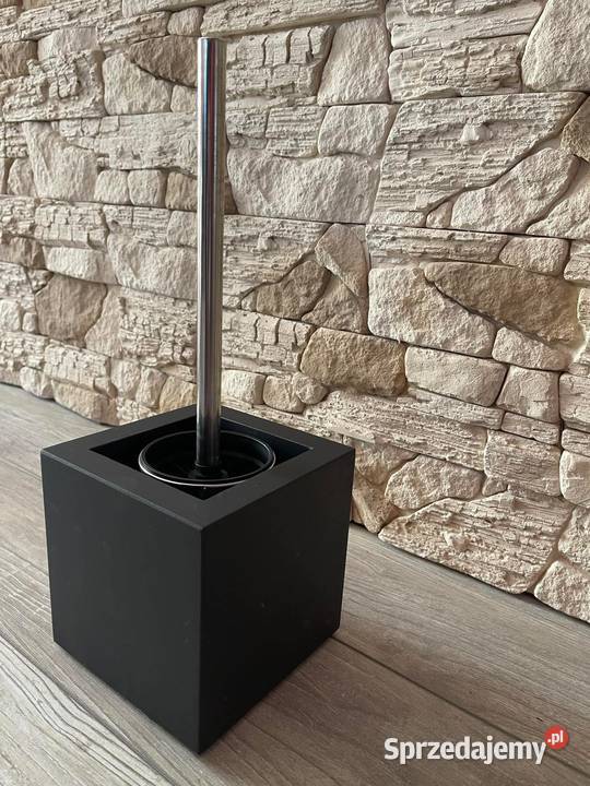 Szczotka WC do toalety czarny mat połysk chrom Dom i Ogród Dębica