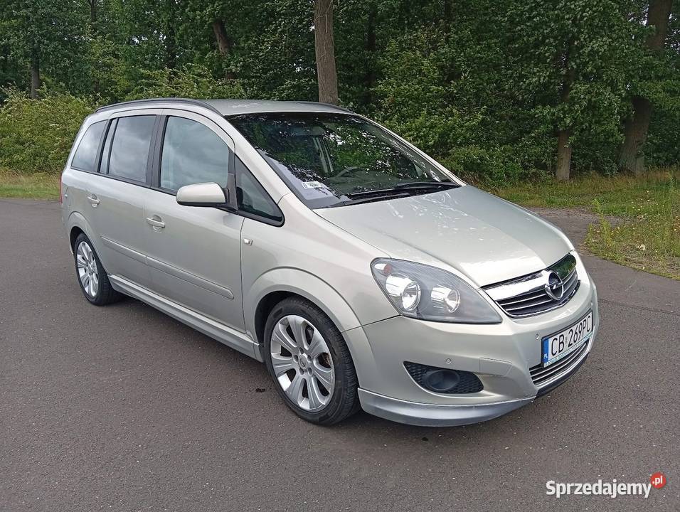 Opel Zafira B Lift 18LPG 7 osób ASR (kontrola trakcji) kujawsko-pomorskie Bydgoszcz sprzedam