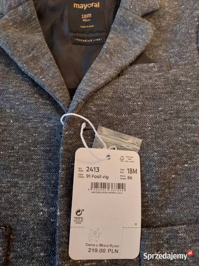 Nowy komplet Mayoral 86 18miesięcy u Misia Rysia Rozmiar 86 podlaskie Łomża
