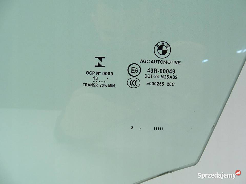 SZYBA DRZWI LEWA LEWY PRZÓD PRZEDNIA BMW X1 E84 Części samochodowe małopolskie