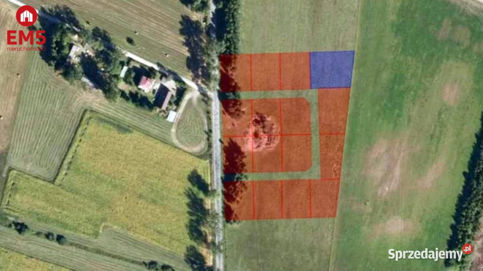 Działka do sprzedania 1425m2 Rafałówka podlaskie