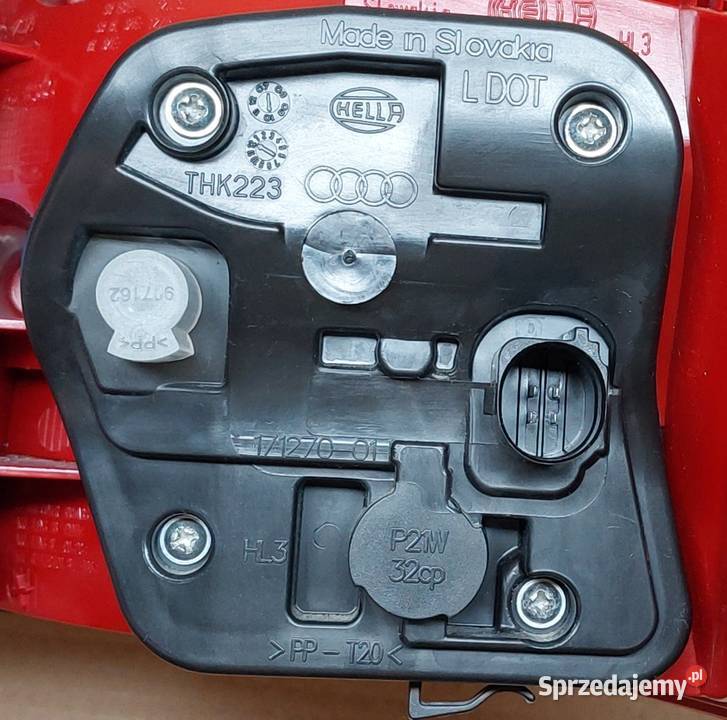 LAMPA TYŁ LEWA LED AUDI A4 S4 B8 USA 8K5945095L dolnośląskie Mielęcin