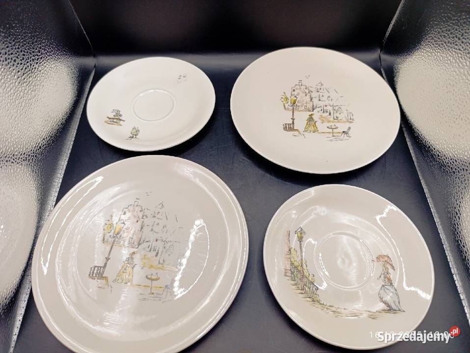 Zestaw porcelany Rheinfalz Montmartre sygnowany Białystok