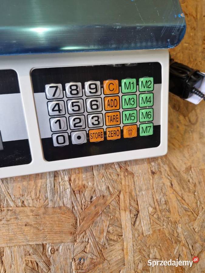 ELEKTRONICZNA WAGA SKLEPOWA LCD KALKULACYJNA 40 Pozostałe Głogowa