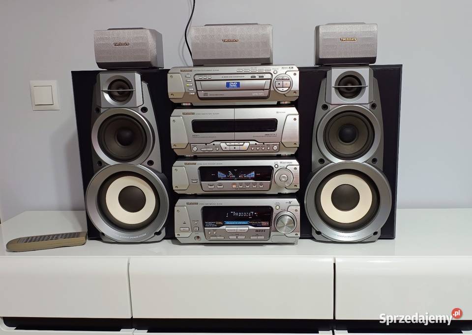 Wieża Technics dv290 DVD i MP3 Najwyższy model Łęka Opatowska