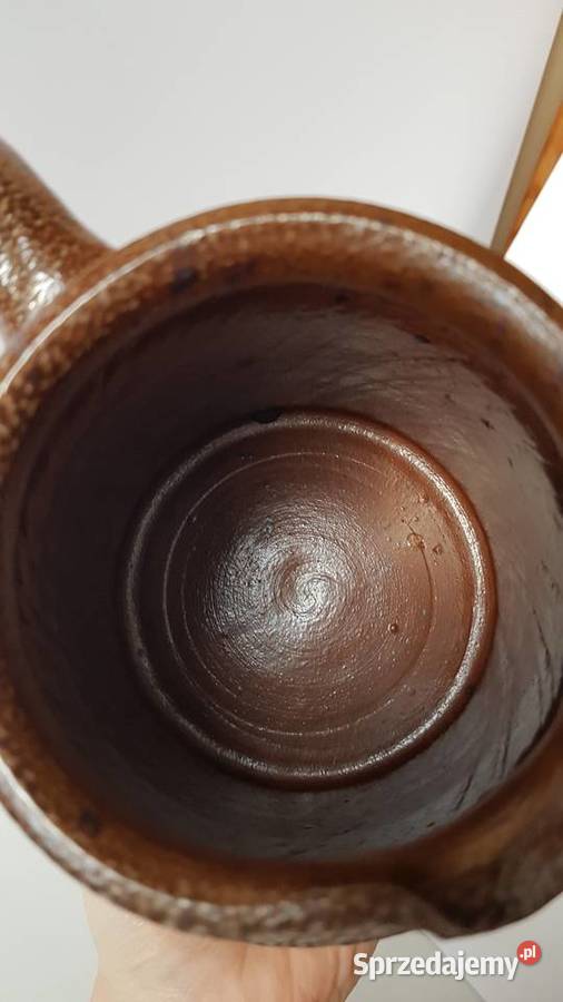 Stary ceramiczny dzbanek dzban stara ceramika Dąbrowa Górnicza sprzedam