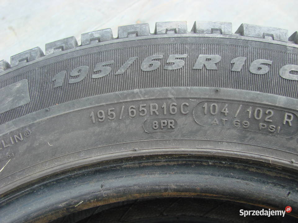 4X Michelin Agilis 19565R16COKAZJA
