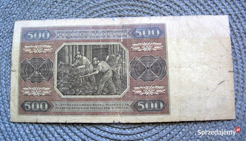 Polska 500 1948r sprzedam