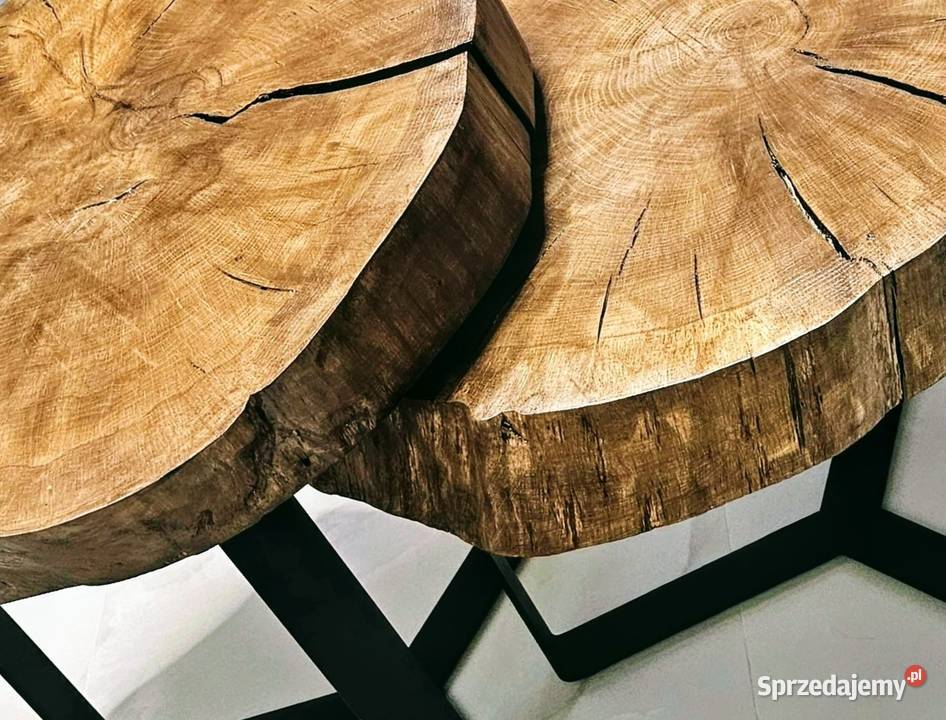 Plastry drewna na stoliki kawowe Wieluń