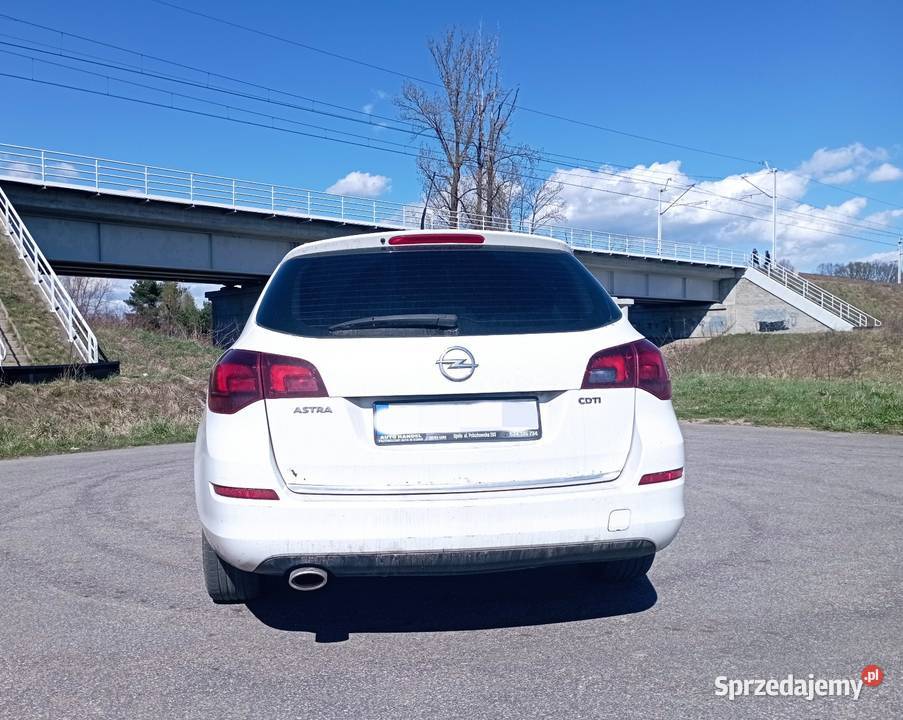 Sprzedam OPEL ASTRA J 20 CDTI 170 KOMBI 2011R przyciemniane szyby Czechowice-Dziedzice