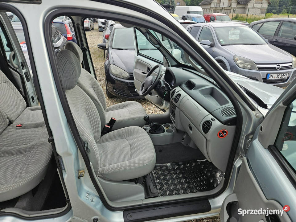 Renault Kangoo Opłacony Zdrowy Zadbany elektryczne lusterka Kisielice