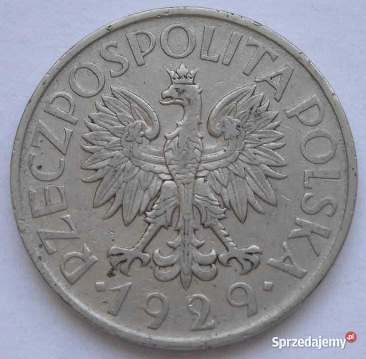 POLSKA 1 ZŁOTY 1929 Łódź