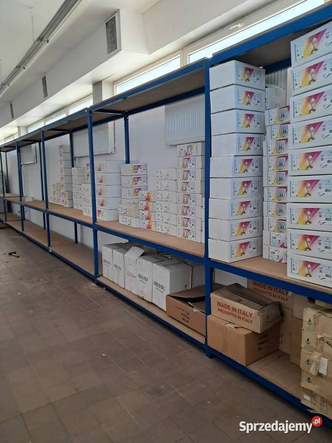 Regał magazynowy 5 m długość Magazynowanie Ostrowiec Świętokrzyski