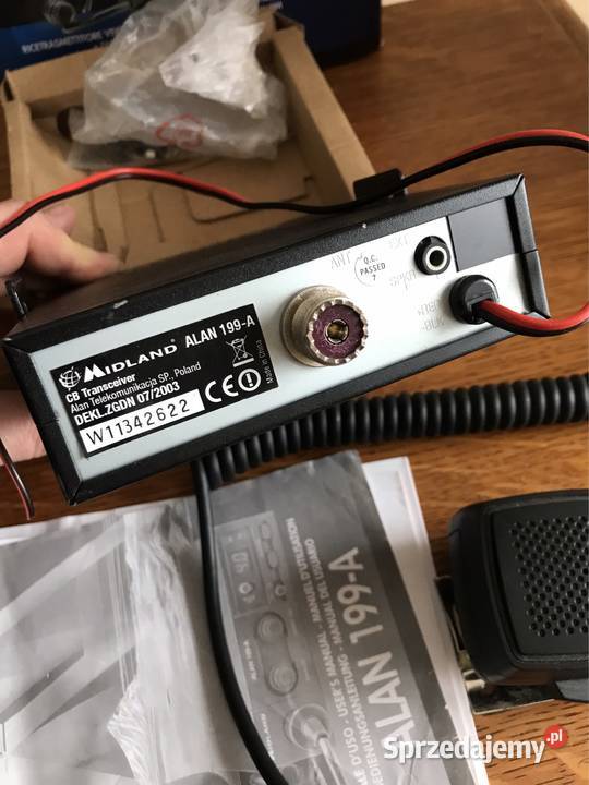 CB radio Midland Alan 199A CB radia Justynów