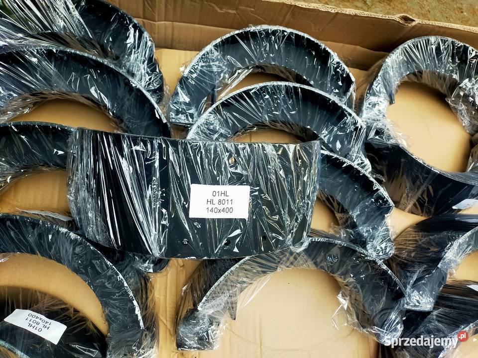 Szczęka hamulca przyczepa HL8011 szerokość 140mm Brzozówka