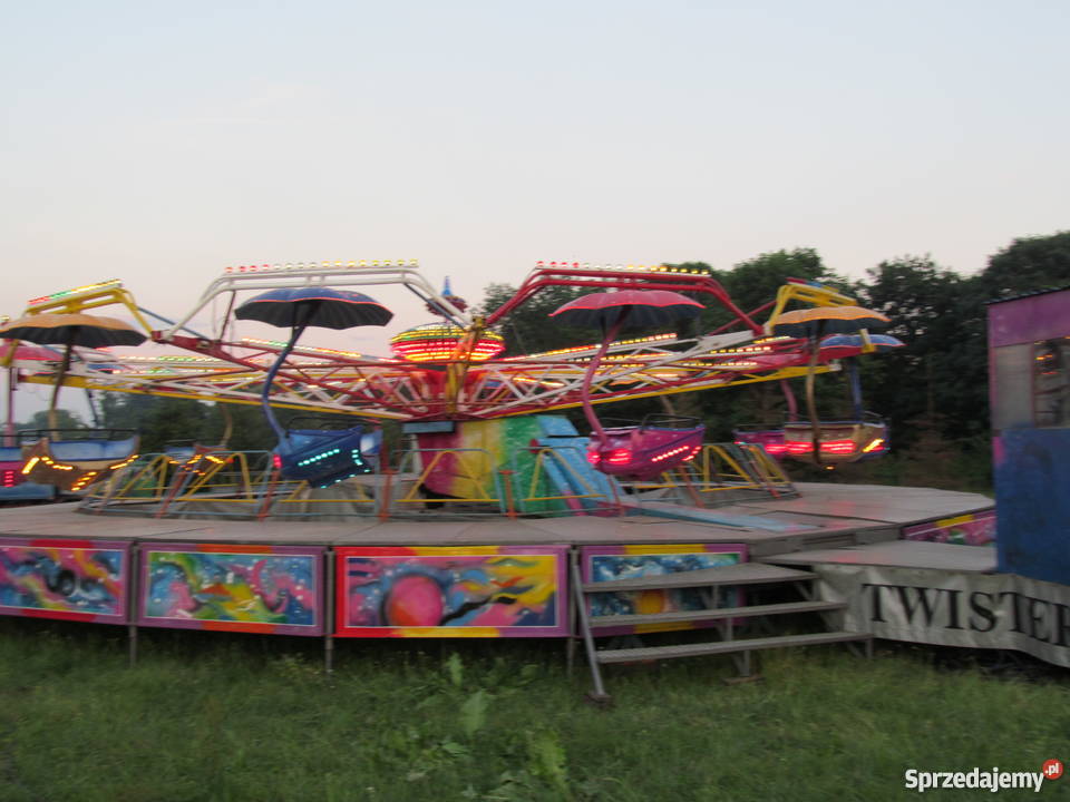 Twister parasolki dmuchańce zjeżdzalnia dmuchana
