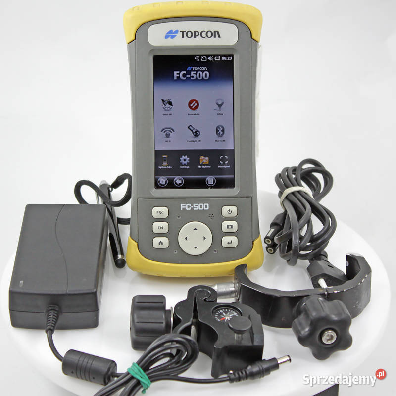 Kontroler Topcon FC-500 GSM - używany Warszawa - Sprzedajemy.pl