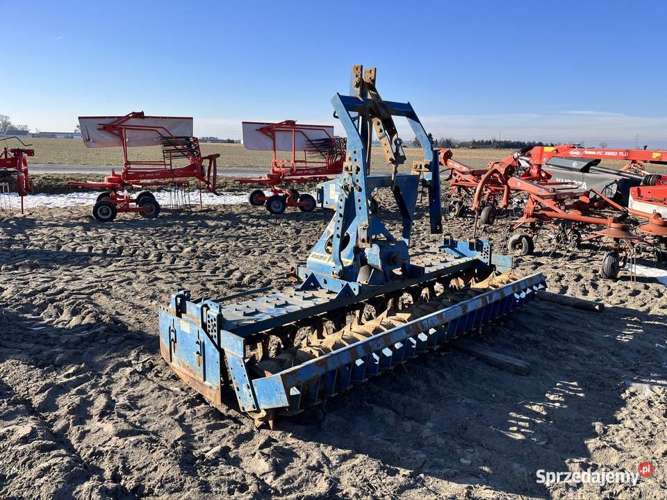 Brona wirnikowa Rabe Werk Mke 300 wał packera 3 Chwałkowo