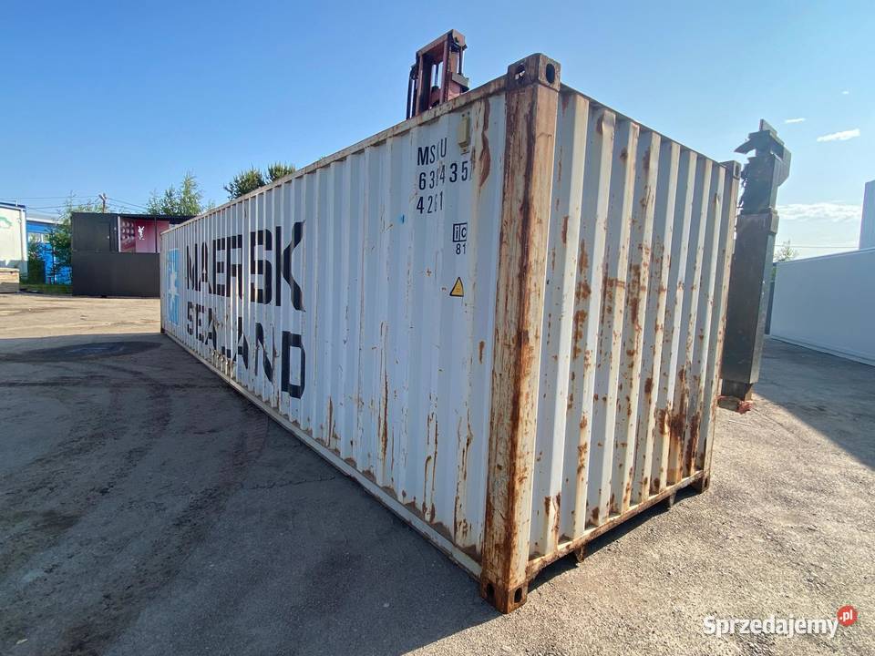 Kontener 40HC sprzedaż z placu transport Łaziska Górne
