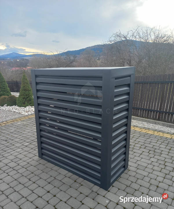 Osłona pompy ciepła 110x50x150 antracyt NB261 Busko-Zdrój