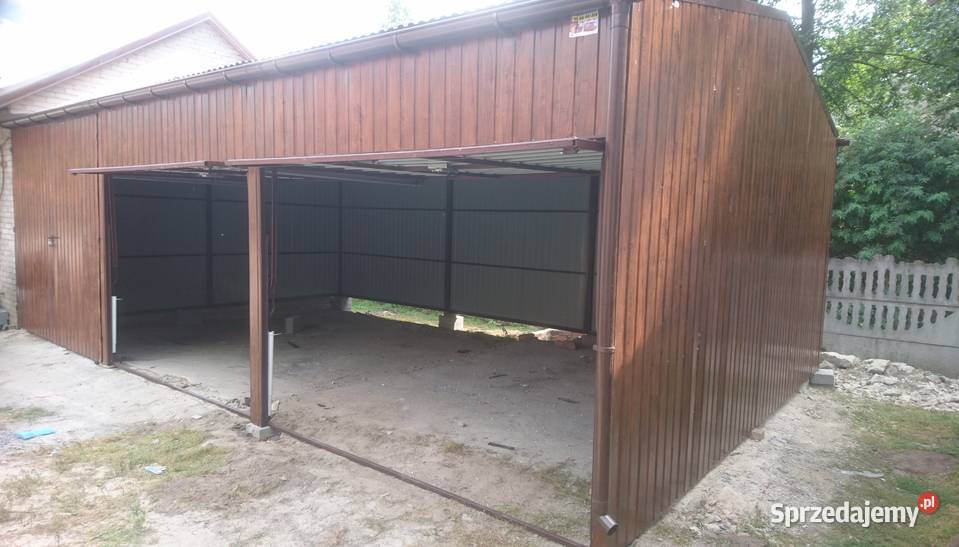 Duży Garaż Blaszany ŚREDNIA HALA Magazyn Romstal Kalinowo