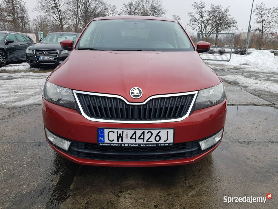 koda RAPID 16 MPI Benzyna Zarejestrowany VAT marża Rapid kujawsko-pomorskie Włocławek