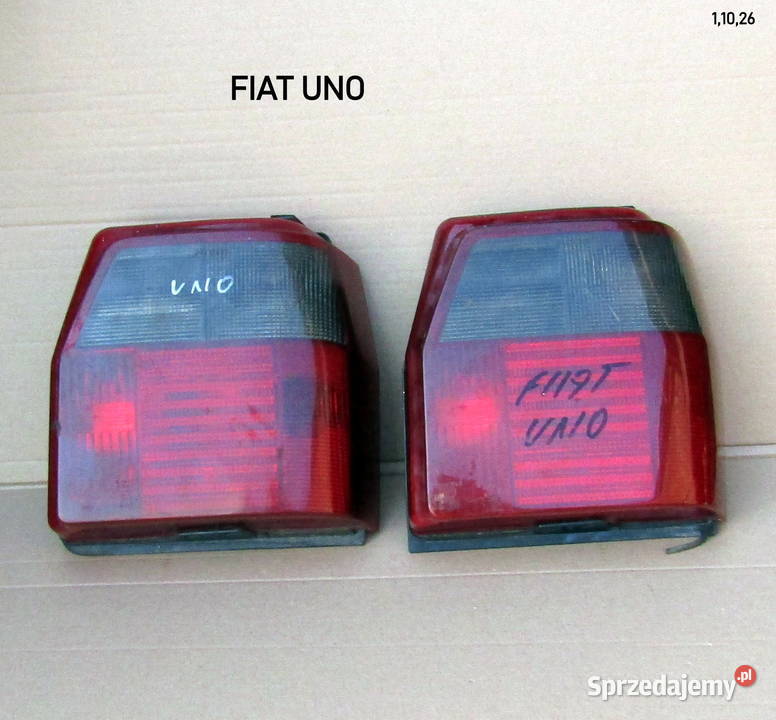 LAMPY TYLNE PRAW LEWA FIAT UNO 7700363 Mysłaków
