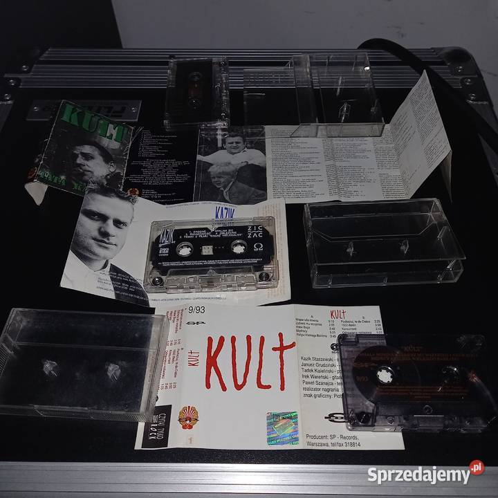 KAZIK SPALAM SIĘ 1991 KULT 1993 KULT Tata Kazika kaseta Zemborzyce Podleśne