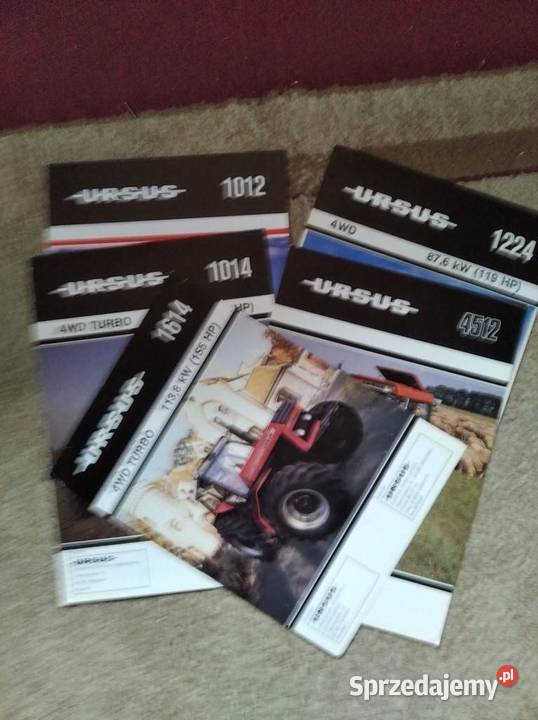 Ursus 1012 1224 1014 4512 1614 foldery prospekty Lublin