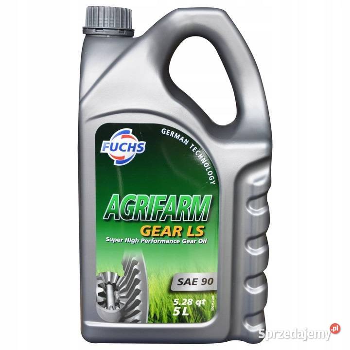 Olej FUCHS AGRIFARM GEAR LS 90 przekładniowy 5 L nieuszkodzony Parczew