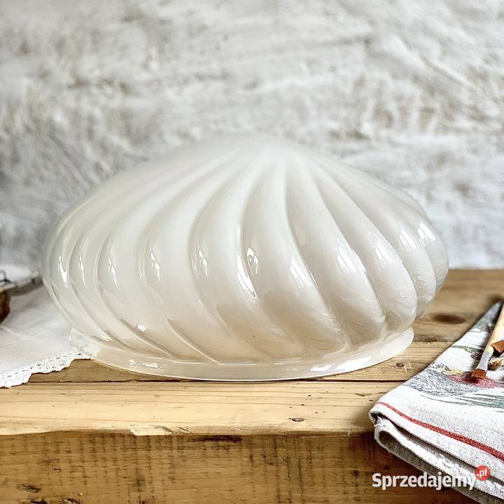 Stary klosz ampla szkło dmuchane Myszków