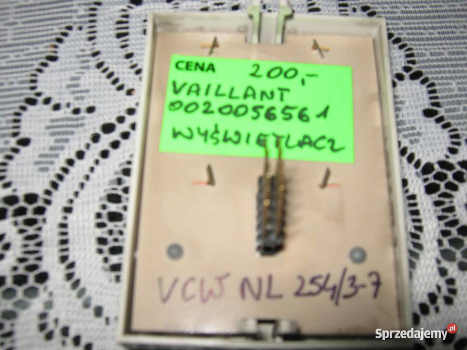 VAILLANT 0020056561 WYSWIETLACZ VCW NL25437 Piece i kominki Nowy Sącz