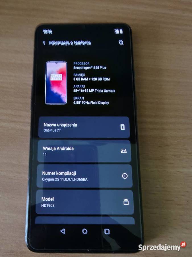 Oneplus 7T Borzęcin Duży sprzedam