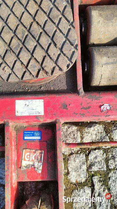 Wózek transportowy do maszyn Kalisz